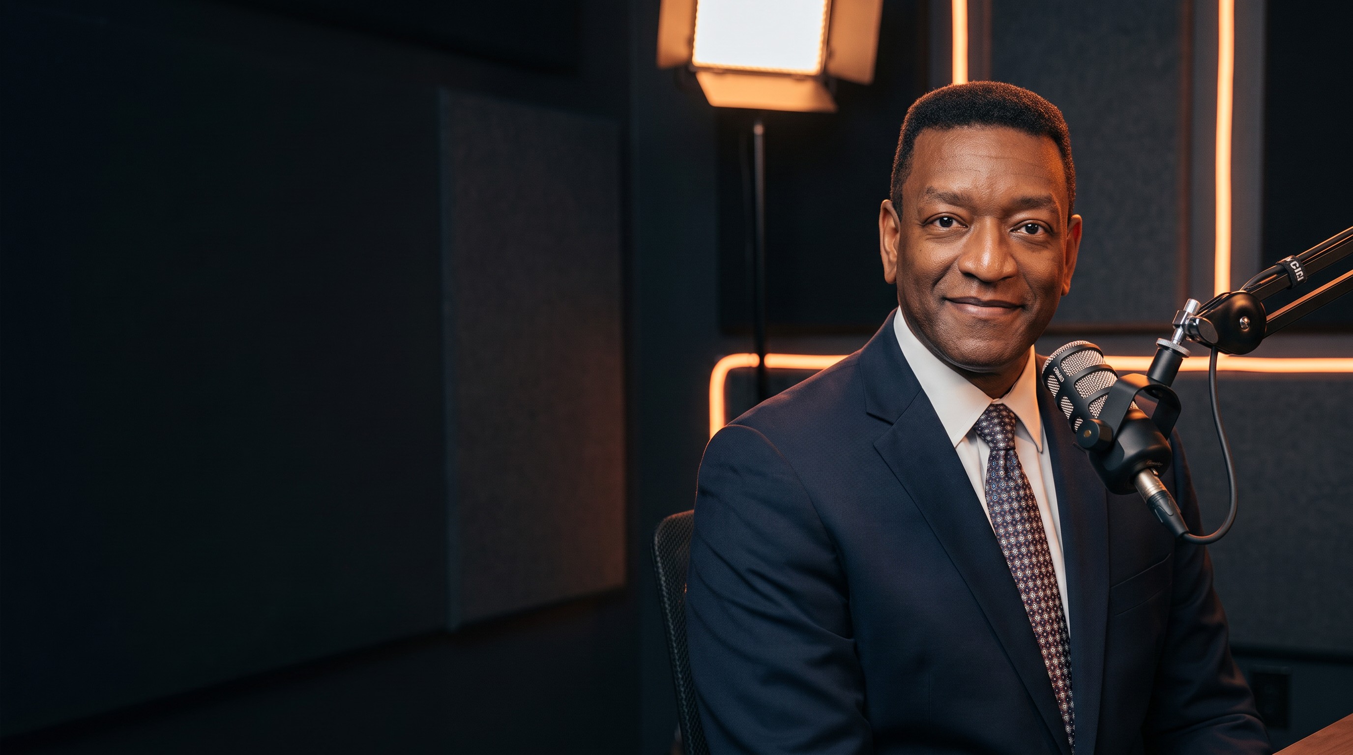 Ronnie Spellman on the Business Decoded set in Dallas